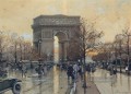 Der Arc de Triomphe Paris Eugene Galien Laloue